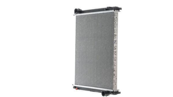 CR380000P Radiator CR 380 000P MAHLE ORIGINAL 642 x 558 x 40 mm, without frame, Brazed cooling fins