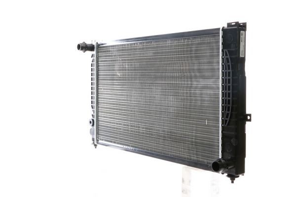 CR423000S Radiator 8MK 376 715-334 MAHLE ORIGINAL for vehicles with/without air conditioning, 630 x 397 x 32 mm, with screw, Mechanically jointed cooling fins