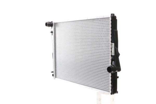 MAHLE ORIGINAL 70822676AP Engine radiator for vehicles with/without air conditioning, 580 x 445 x 32 mm, with accessories, with seal ring, Automatic Transmission, Manual Transmission, Brazed cooling fins