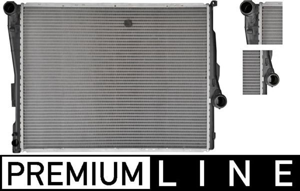 Great value for money - MAHLE ORIGINAL Engine radiator CR 456 000P