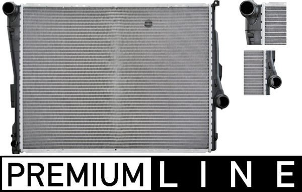 BMW 3 Series Engine radiator MAHLE ORIGINAL CR 458 000P cheap