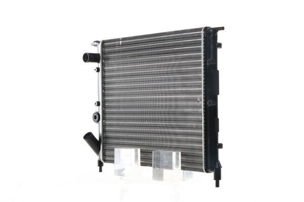 CR476000S Radiator CR 476 000S MAHLE ORIGINAL for vehicles without air conditioning, 430 x 378 x 32 mm, with screw, Automatic Transmission, Manual Transmission, Mechanically jointed cooling fins