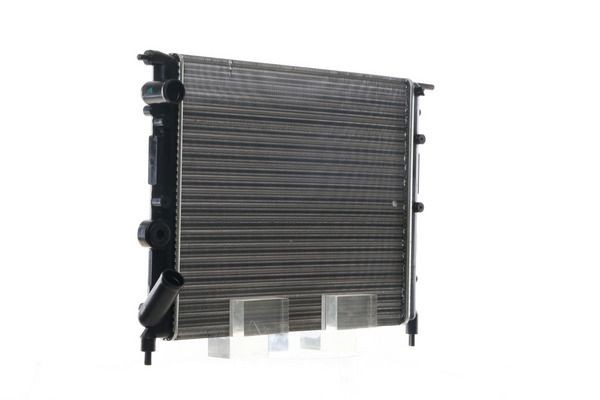 MAHLE ORIGINAL 70822702 Engine radiator for vehicles without air conditioning, 430 x 378 x 32 mm, with screw, Automatic Transmission, Manual Transmission, Mechanically jointed cooling fins