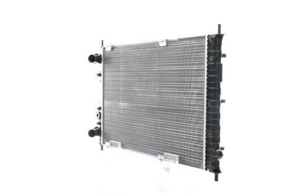 MAHLE ORIGINAL 8MK 376 718-211 Engine radiator for vehicles without air conditioning, 555 x 394 x 24 mm, Manual Transmission, Mechanically jointed cooling fins