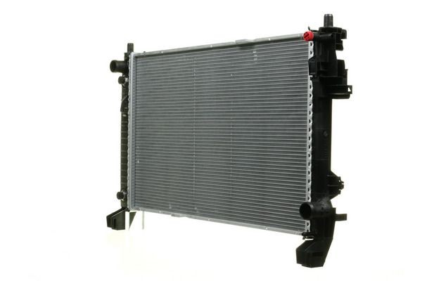 CR661000P Radiator 8MK 376 721-031 MAHLE ORIGINAL for vehicles with automatic climate control, 650 x 406 x 16 mm, Automatic Transmission, Manual Transmission, Brazed cooling fins