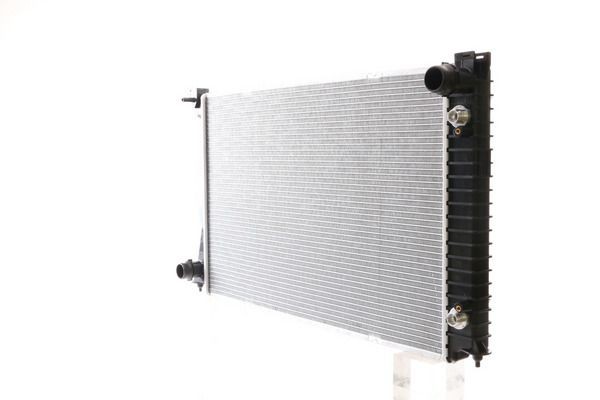 MAHLE ORIGINAL CR 678 000P Engine radiator for vehicles with/without air conditioning, 473 x 496 x 33 mm, Manual Transmission, Mechanically jointed cooling fins