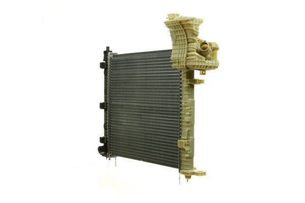 CR714000P Radiator CR 714 000P MAHLE ORIGINAL for vehicles without air conditioning, 570 x 555 x 26 mm, Brazed cooling fins