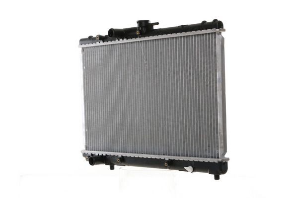 MAHLE ORIGINAL 70823084 Engine radiator for vehicles with/without air conditioning, 554 x 327 x 18 mm, Manual Transmission, Brazed cooling fins