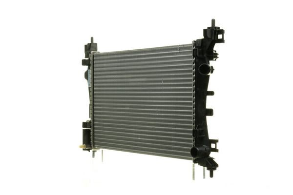 CR774000P Radiator CR 774 000S MAHLE ORIGINAL for vehicles with/without air conditioning, 540 x 375 x 26 mm, Manual Transmission, Mechanically jointed cooling fins