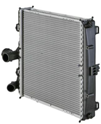 MAHLE ORIGINAL 70823128AP Engine radiator for vehicles with/without air conditioning, 340 x 366 x 42 mm, Automatic Transmission, Manual Transmission, Brazed cooling fins