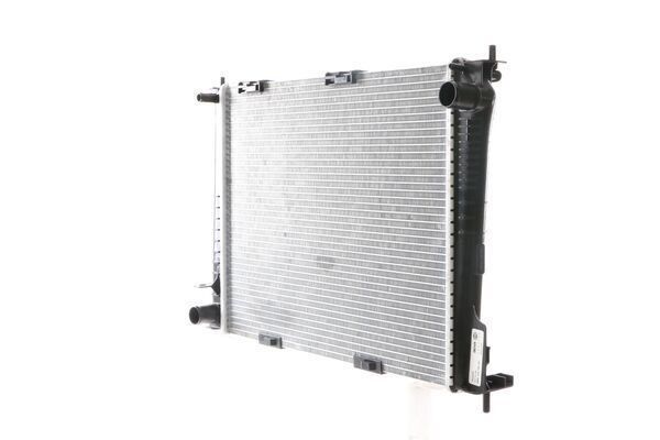 MAHLE ORIGINAL 70823156 Engine radiator for vehicles with air conditioning, 492 x 408 x 26 mm, Manual Transmission, Brazed cooling fins