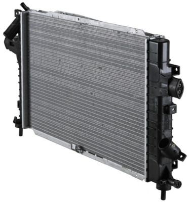 53415 NRF EASY FIT Kühler, Motorkühlung Aluminium, 599 x 368 x 26 mm, mit  Gummitülle, Kühlrippen gelötet ▷ AUTODOC Preis und Erfahrung