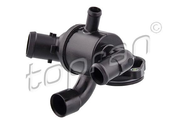 TOPRAN 113 183 Engine thermostat Opening Temperature: 92, 107°C, with seal, with housing, Synthetic Material Housing