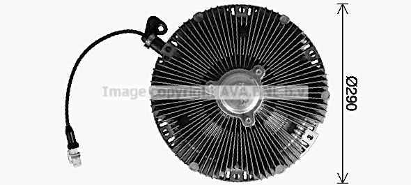 PRASCO MNC132 Fan clutch 51.06630.0135