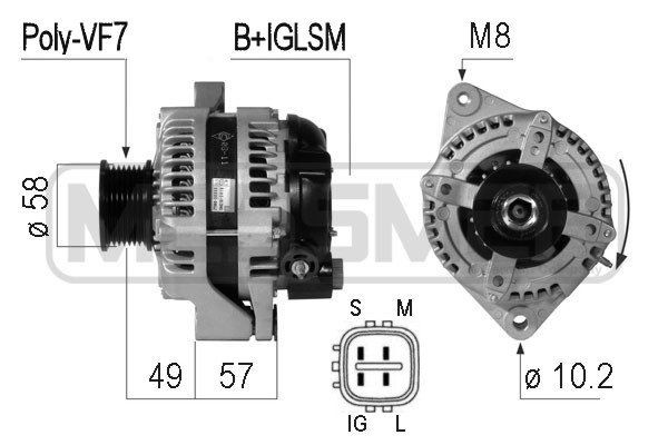 MESSMER 210775A Alternator TOYOTA experience and price