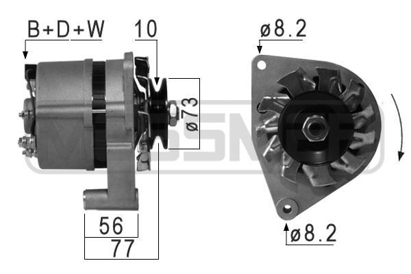MESSMER 210885A Alternator JEEP experience and price