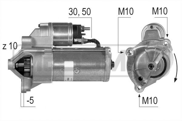 MESSMER 220363A Starter motor 1 4754 8908