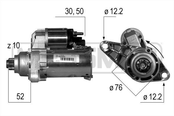 Great value for money - MESSMER Starter motor 220530A