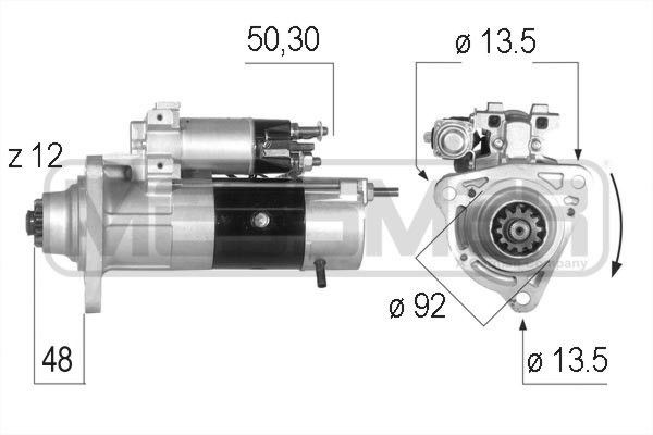 MESSMER 221022 Starter motor M9T61171AM
