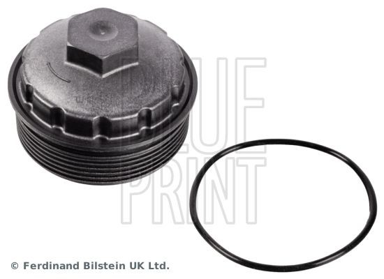 Great value for money - BLUE PRINT Cover, oil filter housing ADBP990001