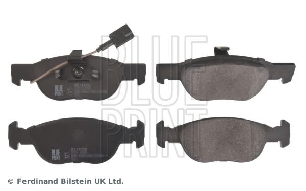 21930 BLUE PRINT Front Axle, incl. wear warning contact, with anti-squeak plate Width: 52mm, Thickness 1: 17mm Brake pads ADL144250 buy