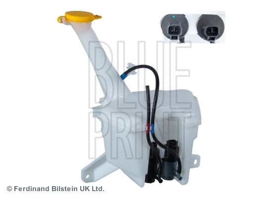 Wiper water tank BLUE PRINT with hose, with pump, with lid - ADT30315