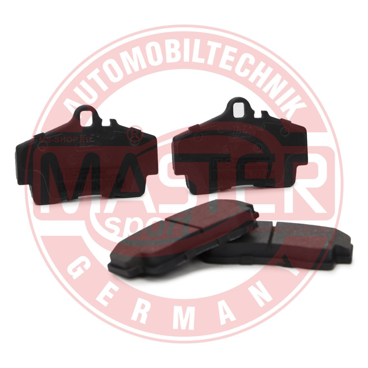 MASTER-SPORT Brake pad kit 13046000572N-SET-MS for PORSCHE BOXSTER, 911, CAYMAN