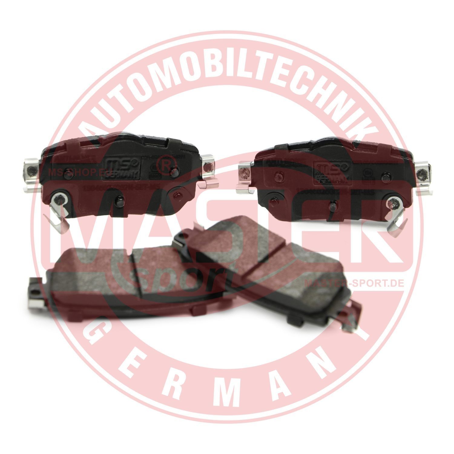 13046026002NSETMS Disc brake pads Premium MASTER-SPORT 25965 review and test