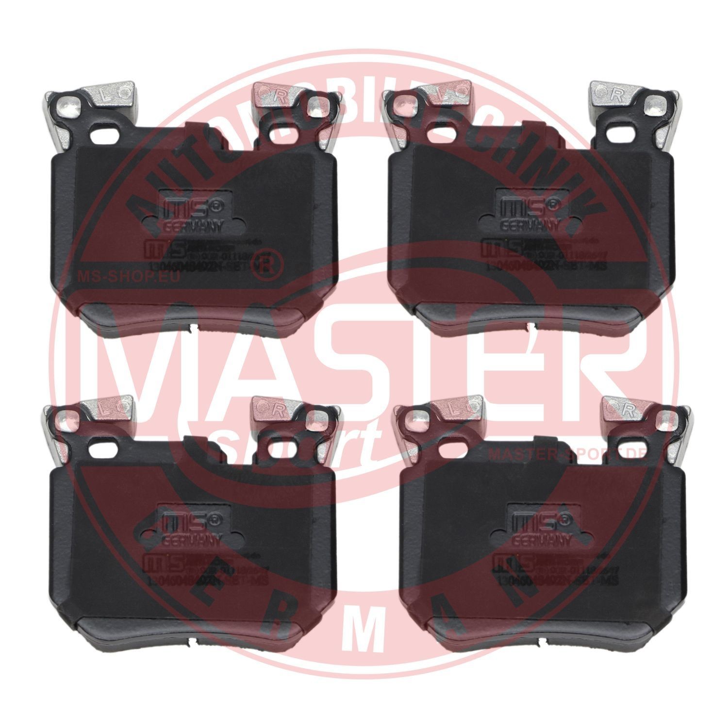 MASTER-SPORT Brake pad kit 13046048492N-SET-MS for BMW 1 Series