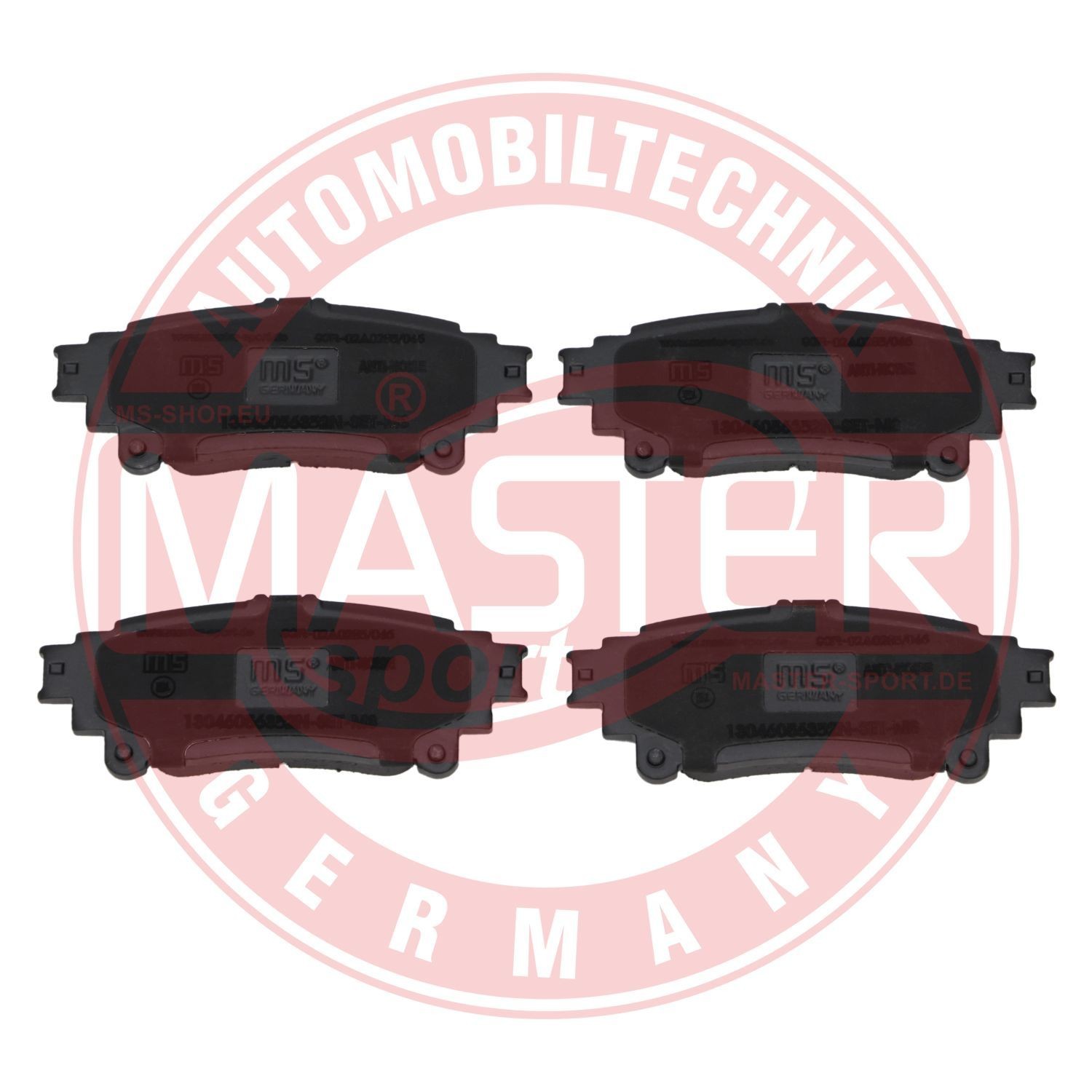 MASTER-SPORT Brake pad kit 13046056352N-SET-MS