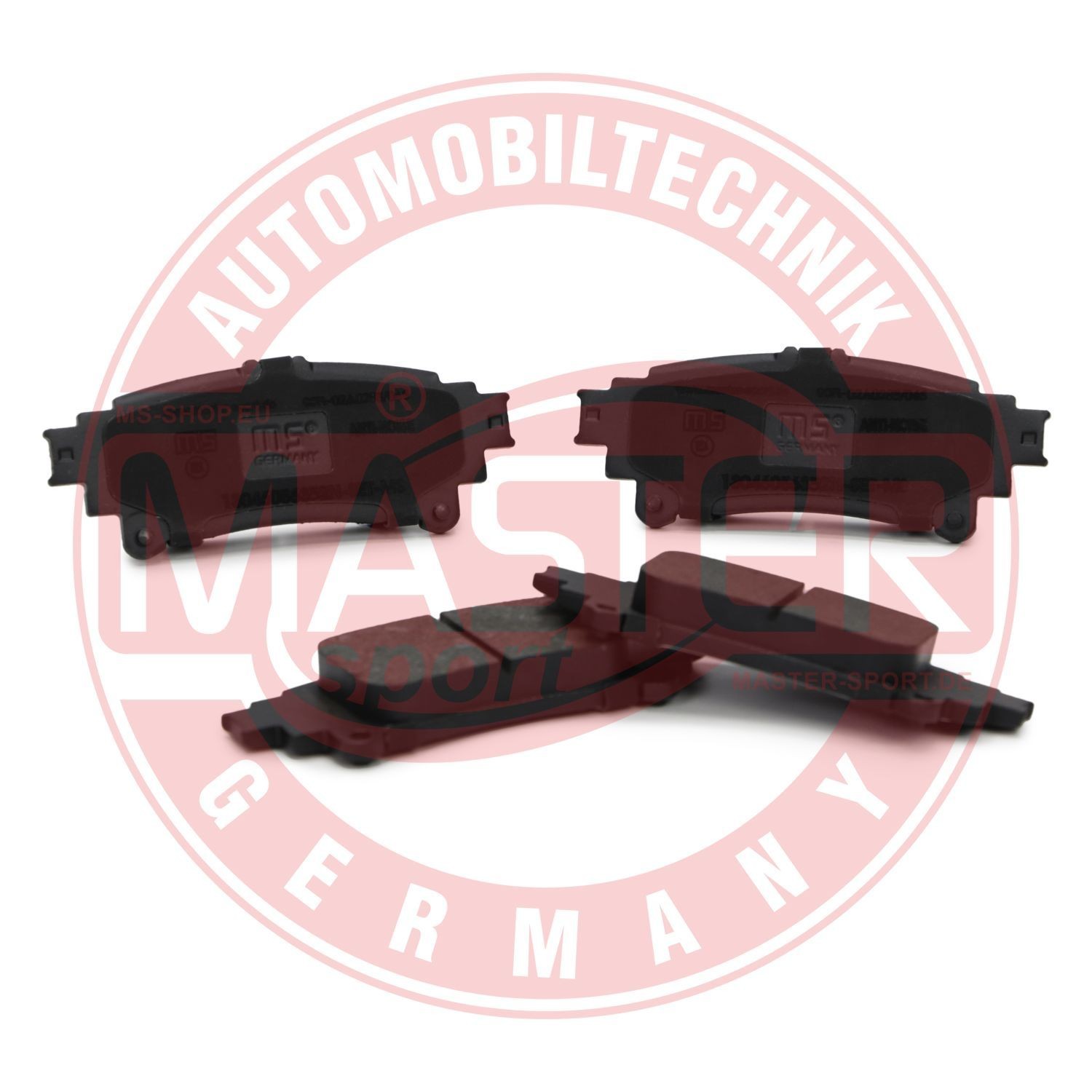 13046056352NSETMS Disc brake pads Premium MASTER-SPORT 24918 review and test