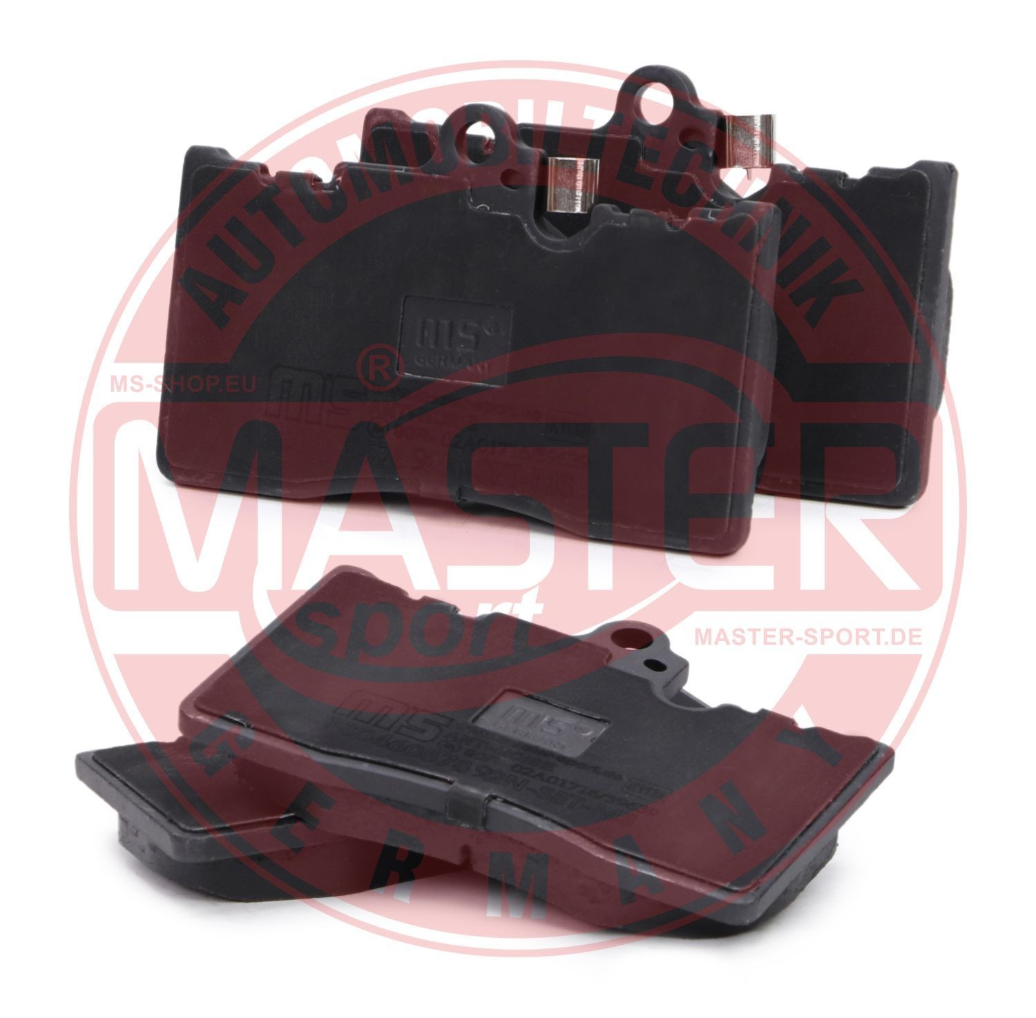 13046057892NSETMS Disc brake pads Premium MASTER-SPORT 236057892 review and test