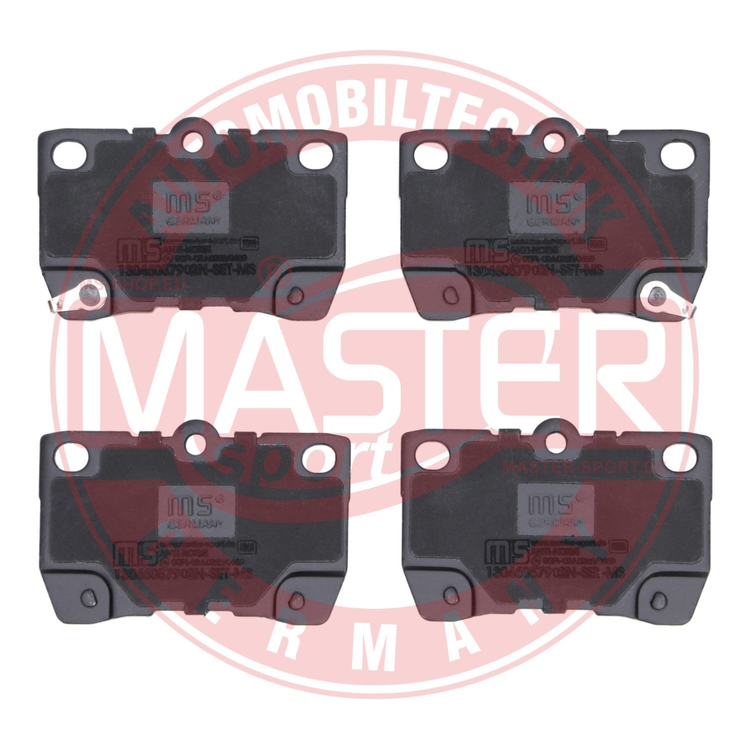 MASTER-SPORT Brake pad set 13046057902N-SET-MS Lexus GS 2009