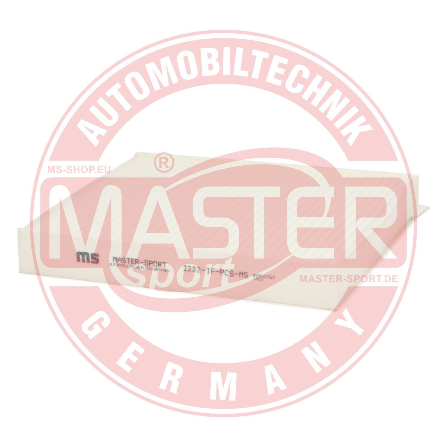 Alfa Romeo BRERA Heating system parts - Pollen filter MASTER-SPORT 2232-IF-PCS-MS