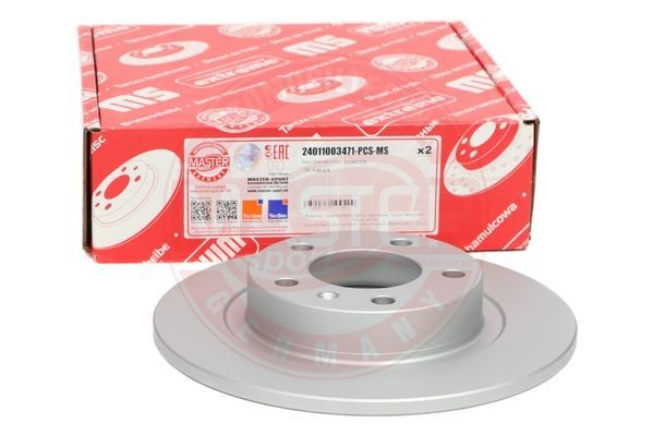24011003471PCSMS Brake disc MASTER-SPORT AB212401370 review and test
