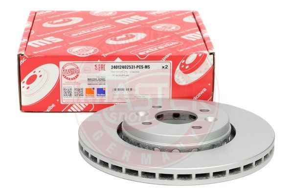 24012402531PCSMS Brake disc MASTER-SPORT AB212402530 review and test