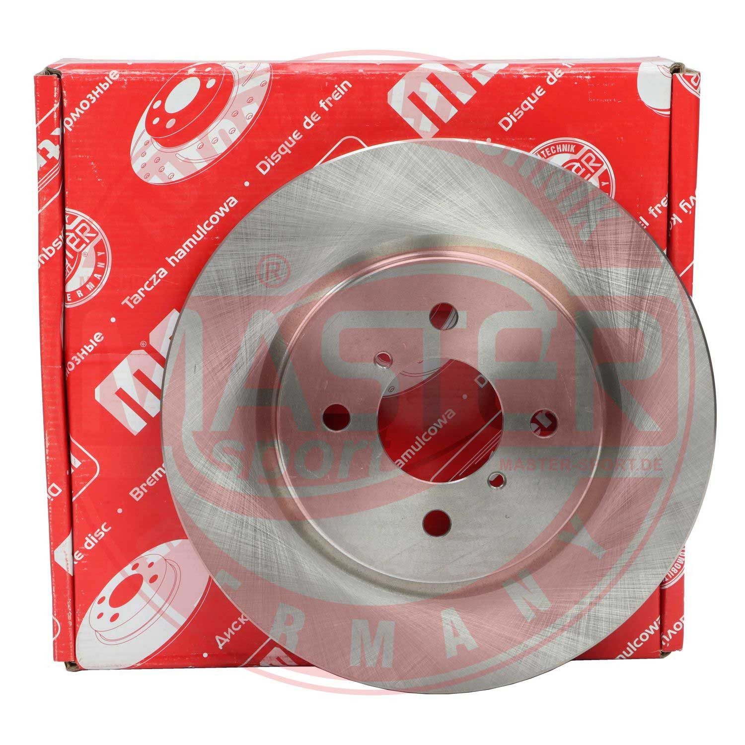 MASTER-SPORT HD212526610 Brake rotor Front Axle, 272x22mm, 4, Vented