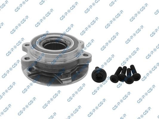 GSP 9342003K Wheel bearing kit with integrated ABS sensor, 142 mm