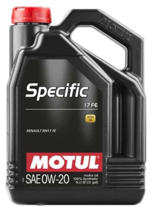 Automobile oil 0W-20 longlife petrol - 109950 MOTUL SPECIFIC, 17 FE