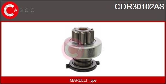 CASCO CDR30102AS Pinion, starter Number of Teeth: 9