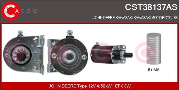 CASCO CST38137AS Starter motor 28100-2206171
