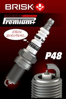 P48 Iridium Premium+ BRISK 2106 Spark plug 0948200603