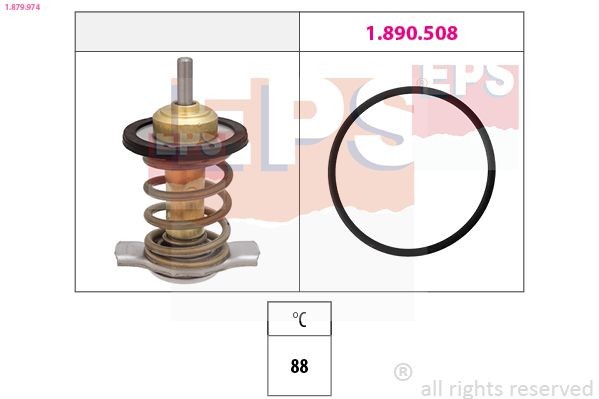 Facet 7.7974 EPS 1.879.974 Engine thermostat 210821306010