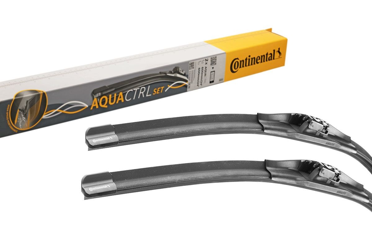 Continental 2800011157280 Wiper blade 650, 600 mm Front, Flat wiper blade, with spoiler, 26/24 Inch