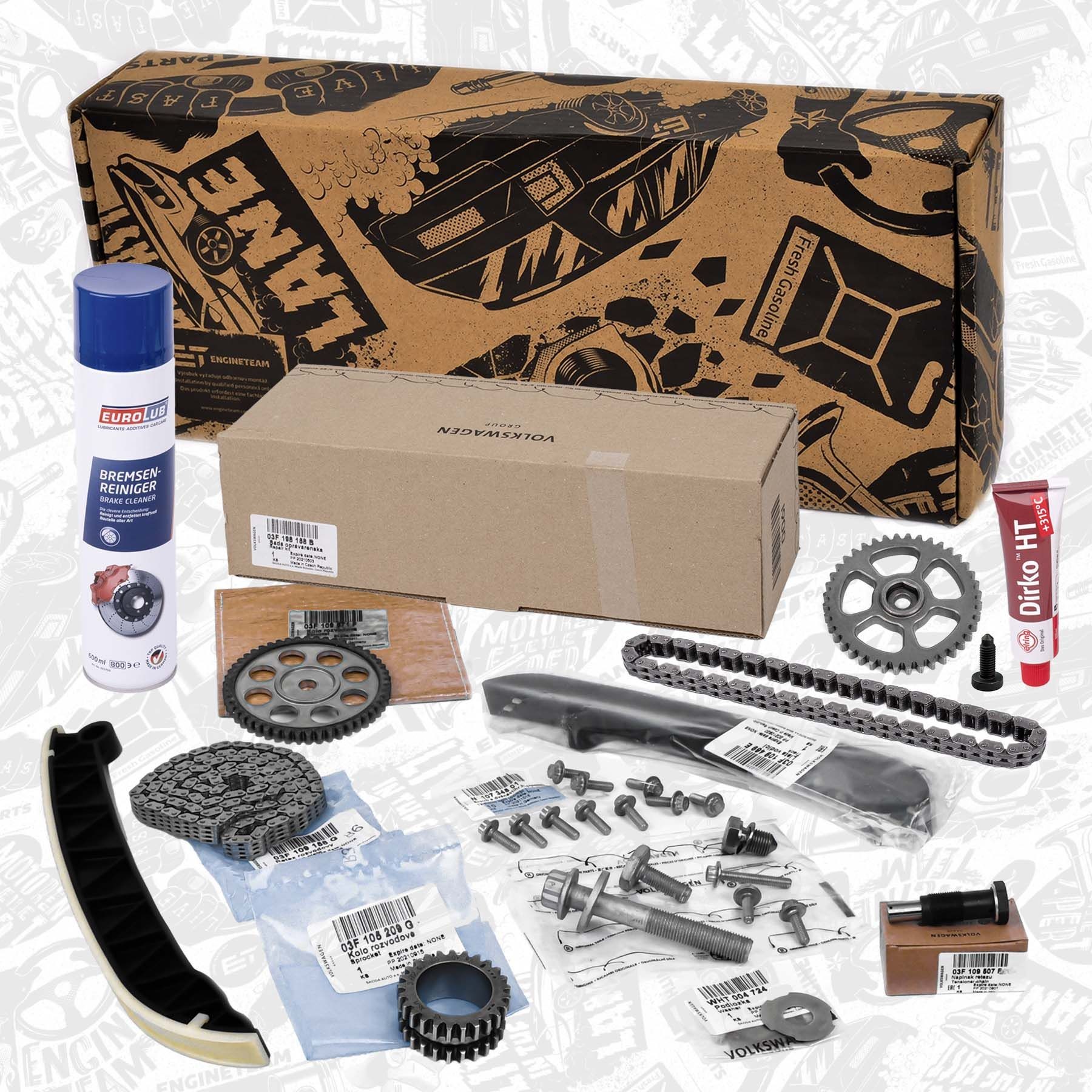 ET ENGINETEAM Timing chain kit Touran 1t3 new RS0089