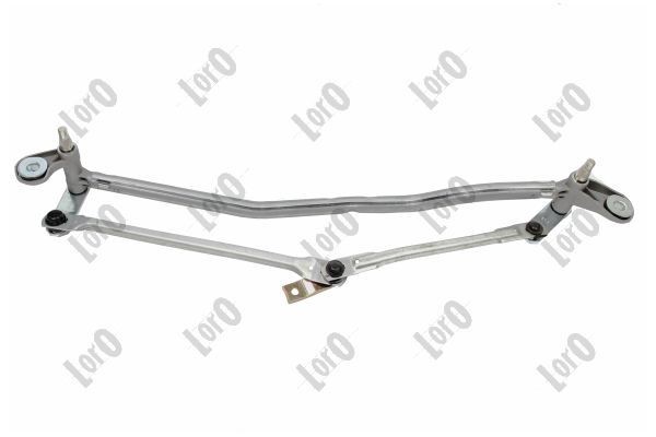 ABAKUS 103-04-001 Wiper Linkage for left-hand drive vehicles, Front, without electric motor