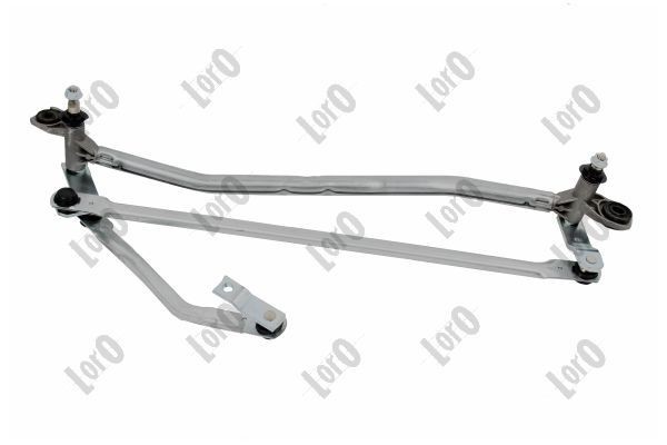 ABAKUS 103-04-003 Wiper Linkage for left-hand drive vehicles, Front, without electric motor
