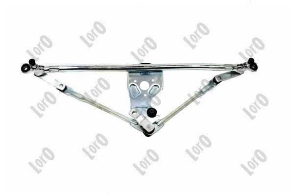 ABAKUS 103-04-015 Wiper Linkage for left-hand drive vehicles, Front, without electric motor