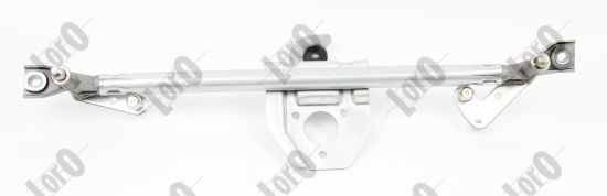 ABAKUS 103-04-033 Wiper Linkage for left-hand drive vehicles, Front, without electric motor
