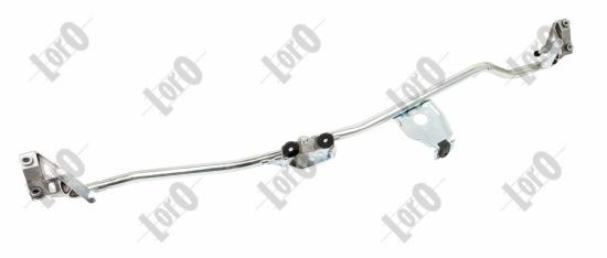 ABAKUS 103-04-034 Wiper Linkage for left-hand drive vehicles, Front, without electric motor
